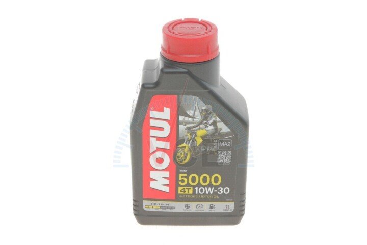 Моторное масло 5000 4T SAE 10W30 1л (106183) MOTUL 837811 (фото 1)