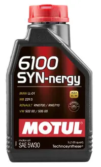 Моторное масло 6100 Syn-nergy 5W30 1л MOTUL 838311