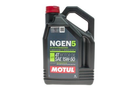 Моторна олива для 4-х тактних двигунів NGEN 5 4T 15W50 4л MOTUL 839341