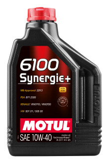 Моторна олива 6100 Synergie+ 10W40 2л MOTUL 839421