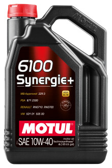 Моторна олива 6100 Synergie+ 10W40 4л MOTUL 839441