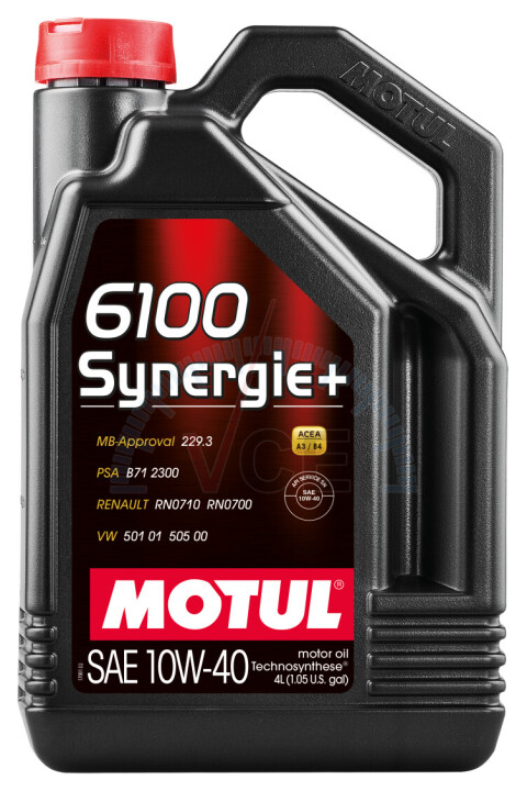 Моторна олива 6100 Synergie+ 10W40 4л MOTUL 839441 (фото 1)