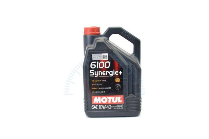 Моторна олива 6100 Synergie+ 10W40 5л MOTUL 839451 (фото 1)