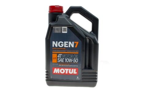 Моторна олива NGEN 7 4T SAE 10W50 4л (111823) MOTUL 839741