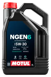 Моторное масло NGEN 6 5W30 5л MOTUL 839851