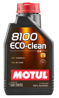 Моторное масло 8100 Eco-clean 5W30 1л MOTUL 841511