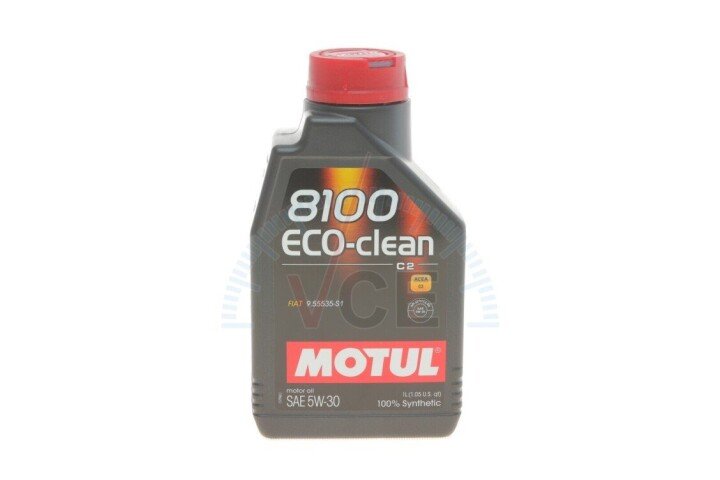 Моторна олива 8100 Eco-clean 5W30 1л (101542) MOTUL 841511 (фото 1)