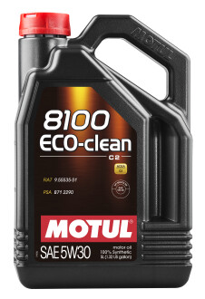 Моторна олива 8100 Eco-clean 5W30 5л MOTUL 841551