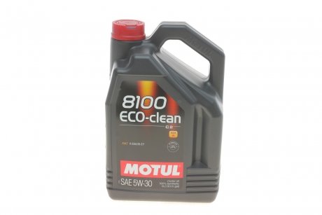 Моторное масло 8100 Eco-Clean 5W30, 5л (101545) MOTUL 841551