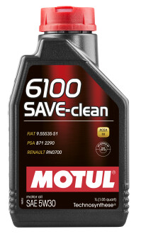 Моторна олива 6100 Save-clean 5W30 1л MOTUL 841611