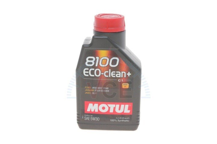 Моторное масло 8100 Eco-clean+ 5W30 1л (101580) MOTUL 842511 (фото 1)