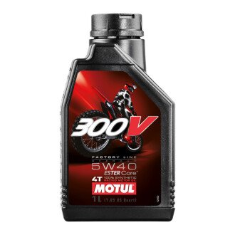 Моторна олива 300V 4T Factory Line Off Road SAE 5W40 1л (104134) MOTUL 845611