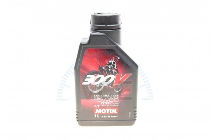 Моторна олива 300V 4T Factory Line Off Road SAE 15W60 1л (104137) MOTUL 845711 (фото 1)