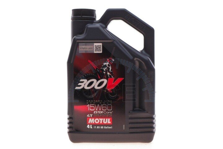 Моторна олива 300V 4T Factory Line Off Road SAE 15W60 4л (104138) MOTUL 845741 (фото 1)