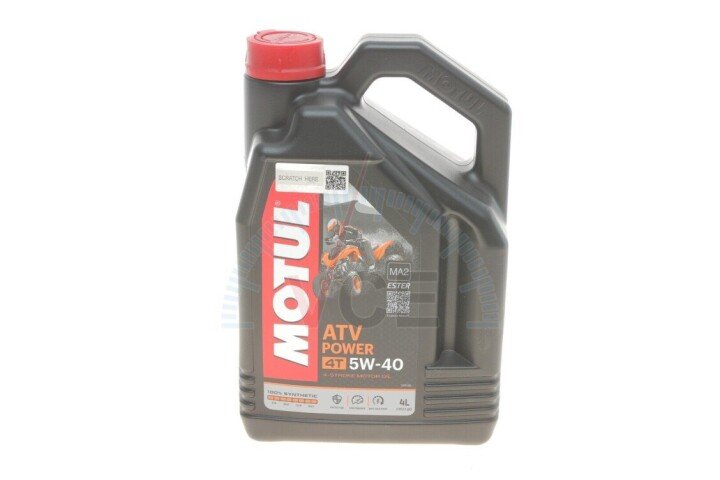 Моторна олива ATV Power 4T SAE 5W40 4л (105898) MOTUL 850641 (фото 1)