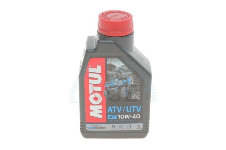 Моторна олива ATV-UTV 4T SAE 10W40 1л (105878) MOTUL 852601 (фото 1)