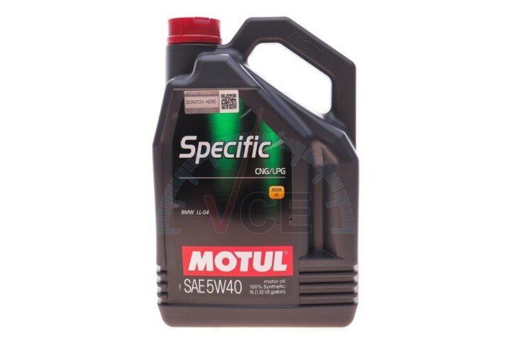 Моторное масло Specific CNG/LPG 5W40 5л (101719) MOTUL 854051 (фото 1)