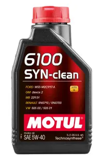 Моторное масло 6100 Syn-clean 5W40 1л MOTUL 854211