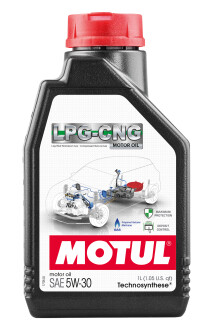 Моторное масло LPG-CNG 5W30 1л MOTUL 854511