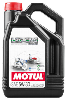 Моторное масло LPG-CNG 5W30 4л MOTUL 854554