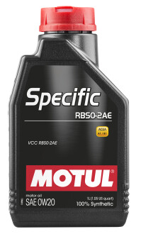 Моторное масло Specific RBS0-2AE 0W20 1л MOTUL 867411