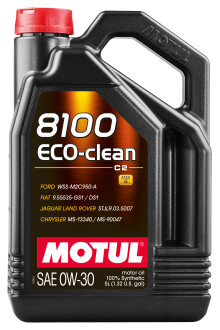 Моторна олива 8100 Eco-clean 0W30 5л MOTUL 868051