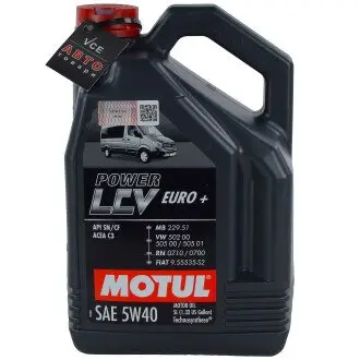 Моторна олива Power LCV Euro+ 5W40 5л MOTUL 872151