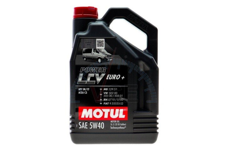 Моторна олива Power LCV Euro+ 5W40 5л (106132) MOTUL 872151 (фото 1)