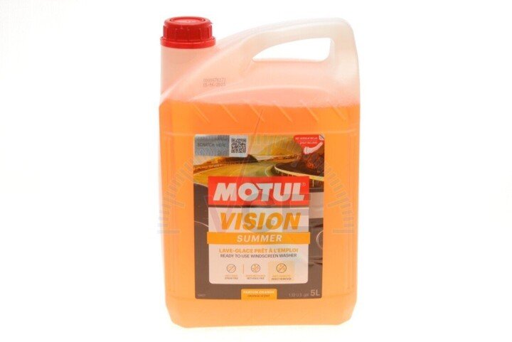 Омивач скла літній Vision Summer Insect Remover 5л MOTUL 992706 (фото 1)