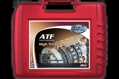 Трансмиссионная жидкость ATF HIGH TORQUE/20л. / (Aisin Warner AW-1) MPM 16020HT