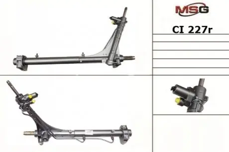 Рулевая рейка с ГПК восстановлена FIAT DUCATO(250)06-; CITROEN JUMPER (250) 06-; PEUGEOT BOXER (250) 06- MSG CI227R