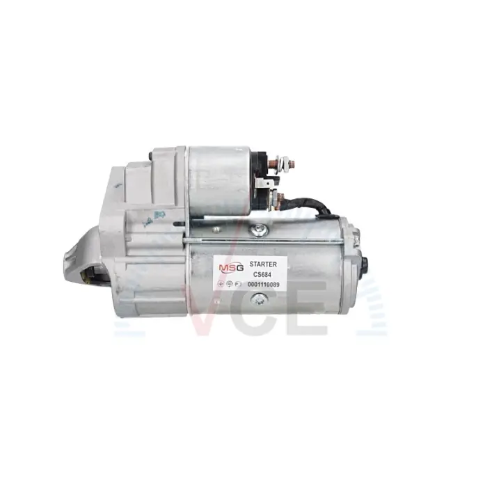 Стартер новий renault kangoo 97-07, megane 96-03, clio ii 98-05, clio i 90-98, scenic i 97-03, 1988-00, laguna 93-00, trafic 81-01; mitsubishi carisma 95-04; volvo s40 95-04, v40 96-04; lancia thema 84-94 MSG CMS684 (фото 1)