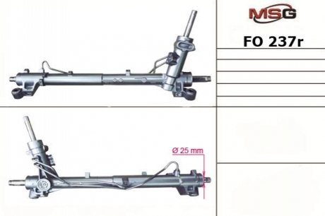 Рульова рейка з гпк ford focus c-max 03-07,фокус ii (da_) 04-,ford kuga 08-trw MSG FO237R