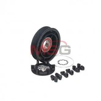 Комплект шкива компрессора кондиционера DENSO 6SEL14C MSG KP-0322