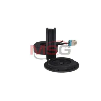 Комплект шківа компресора кондиціонера sanden sd6v12 MSG KP-1066