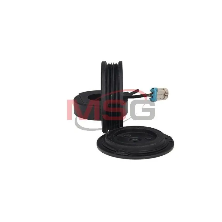 Комплект шківа компресора кондиціонера sanden sd6v12 MSG KP-1066 (фото 1)