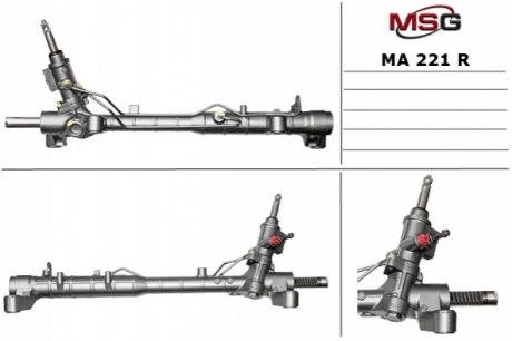 Рулевая рейка с ГПК восстановлена MAZDA CX-7 2007- MSG MA221R (фото 1)