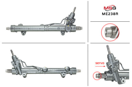 Рулевая рейка с ГПК восстановлена Mercedes-Benz ML W164 05-11 MSG ME238R