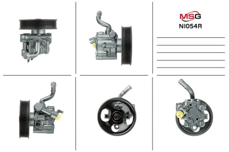 Насос ГУР відновлений Nissan Pathfinder R51 04-14 MSG NI054R