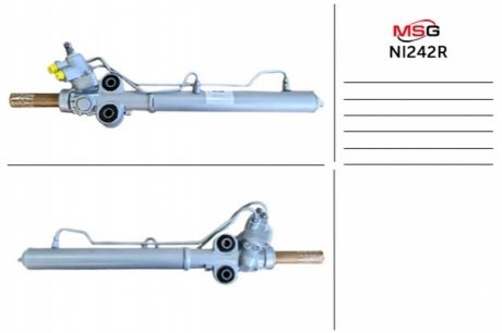 Рульова рейка з ГПК відновлена NISSAN 350 Z (Z33) 2003-2008 MSG NI242R (фото 1)