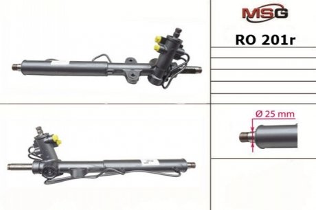 Рулевая рейка из ГПК восстановлена ROVER 25 (RF) 99-05 MSG RO201R (фото 1)