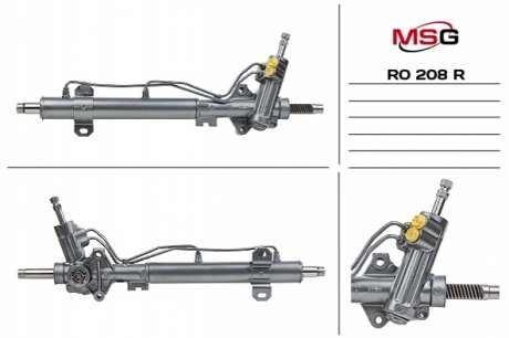 Рулевая рейка с ГПК восстановлена ROVER Montego 1984-1995, ROVER Austin Maestro 1988-1995 MSG RO208R (фото 1)