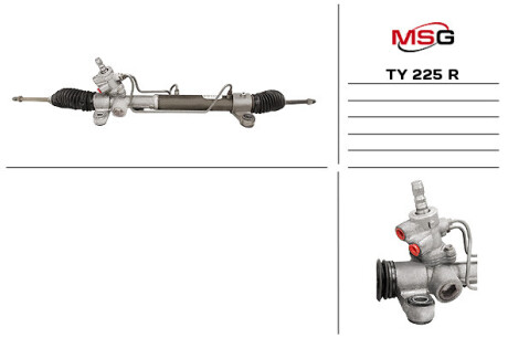 Рулевая рейка с ГПК восстановлена Toyota Corolla 02-07 MSG TY225R