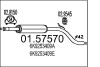 Глушник вихлопних газів MTS 01.57570 (фото 1)