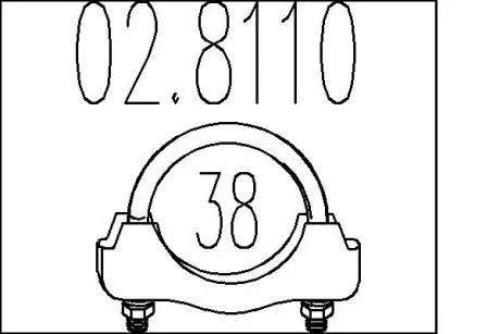 Соединительные элементы, система выпуска MTS 02.8110