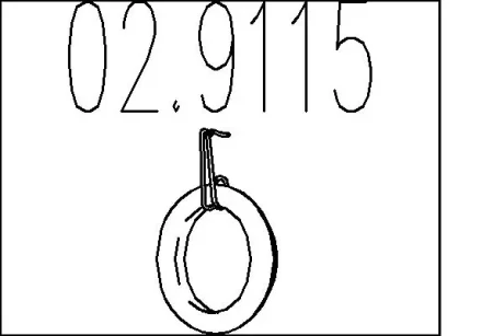 Буфер, глушник MTS 029115