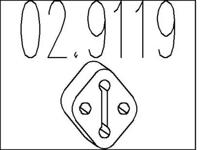 Буфер, глушитель MTS 02.9119