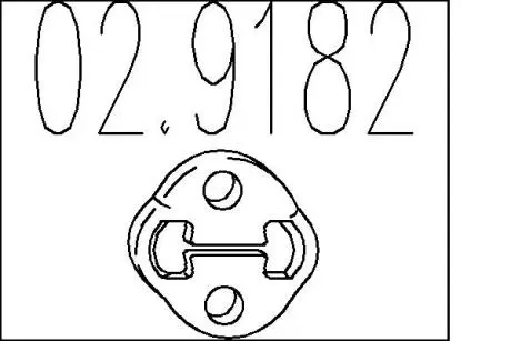 Буфер, глушитель MTS 02.9182