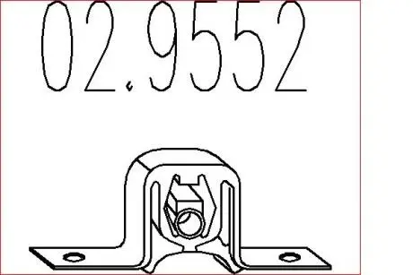 Буфер, глушитель MTS 02.9552