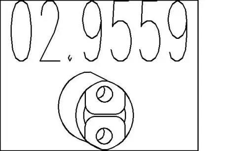 Буфер, глушник MTS 02.9559